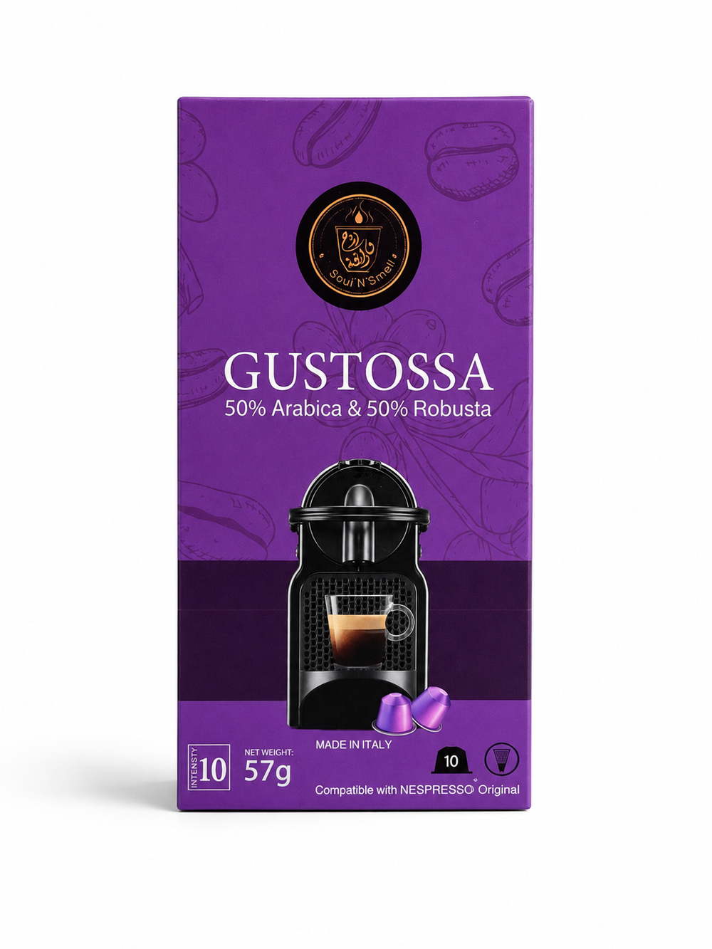 GUSTOSSA - 50% ARABICA & 50% ROBUSTA Premium Coffee - GUSTOSSA - 50% ARABICA & 50% ROBUSTA Premium Coffee
