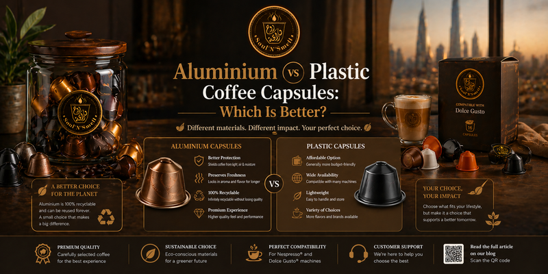 Aluminium vs Plastic Coffee Capsules: Which Is Better?