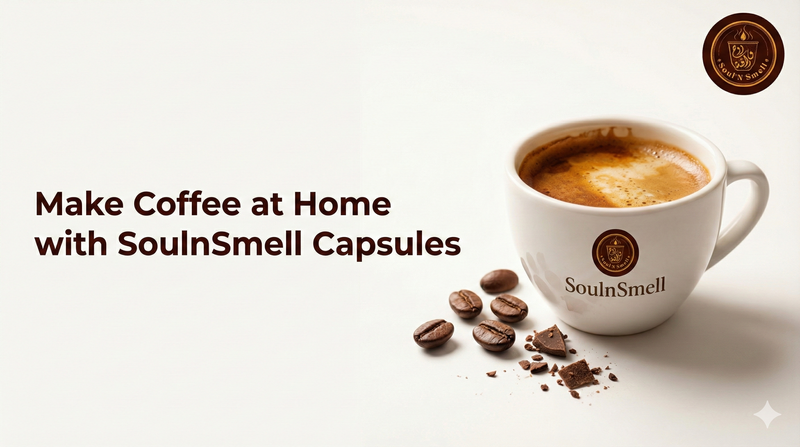 How to Make Coffee at Home Using SoulNSmell Coffee Capsules