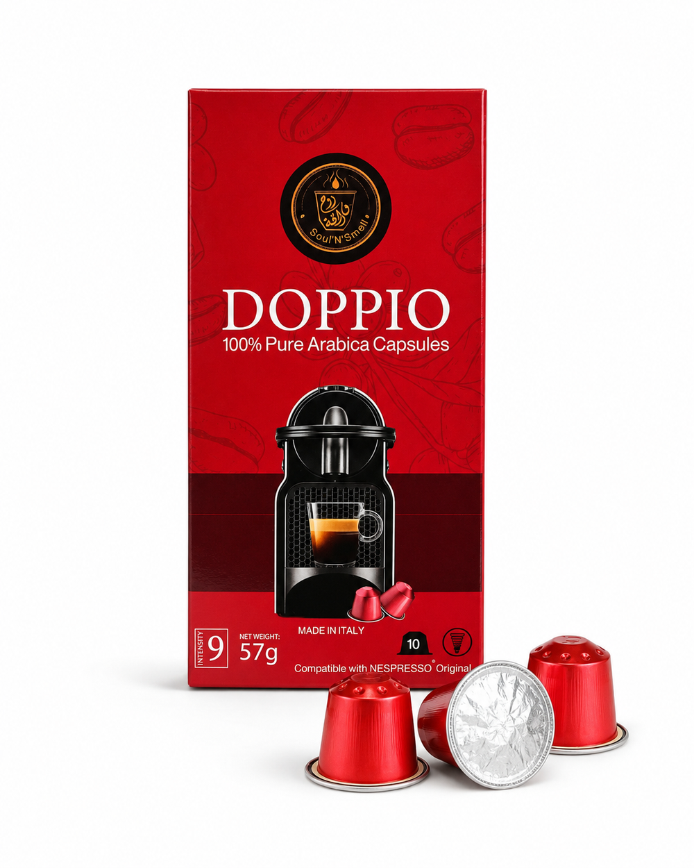 DOPPIO - 100% Premium ARABICA - DOPPIO - 100% Premium ARABICA