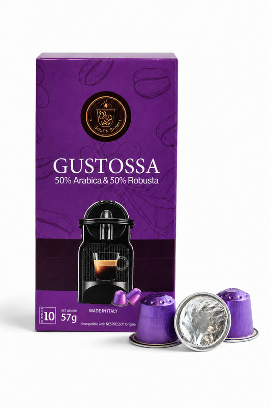 GUSTOSSA - 50% ARABICA & 50% ROBUSTA Premium Coffee